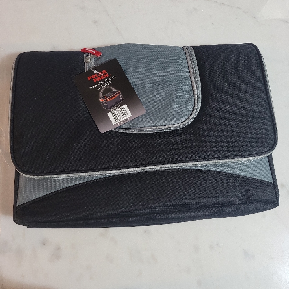 Large Cooler Bag Collapsible 48 Can Insulated Bags Leakproof Lunch Cooler Tote W